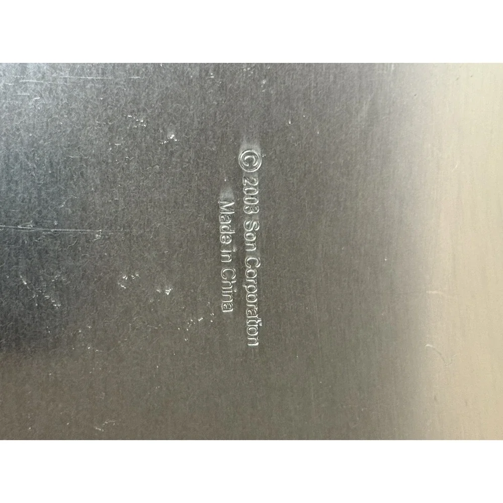 2003 Son Corp I Am The Bread Of Life John 6:35 Aluminum Metal Bread Tray Platter